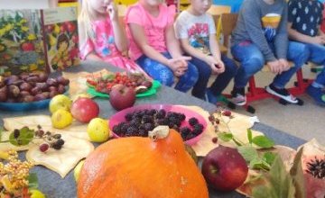 Powitanie Jesieni w grupie 5 latków