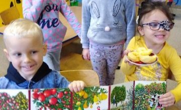 "Święto jabłka" w grupie 5 latków