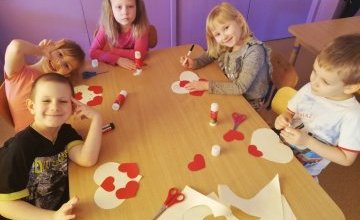 Walentynki w grupie 6 latków