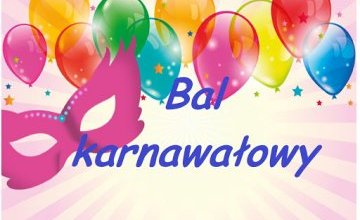 Zapraszamy na bal!!!