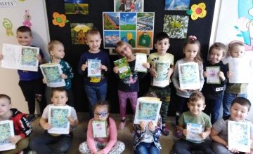 Obchody Dnia Ziemi w grupie 5 latków