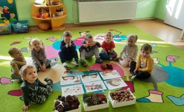 Dary jesieni w grupie 3 latków