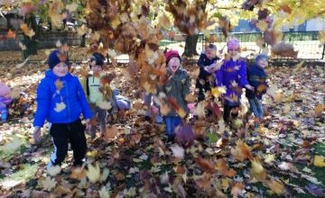 Jesienne zabawy 6 latków