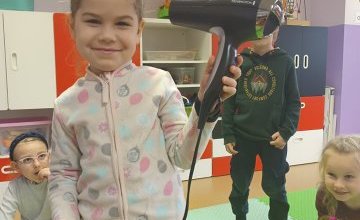 Kolejne zajęcia w grupie 5 latków z Czyściochowej Akademii