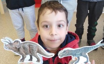 Dzień Dinozaura w grupie 4 latków