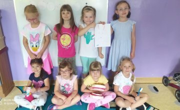 Zajęcia z Czyściochowej Akademii w grupie 5 latków