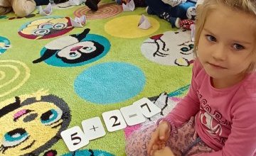 Kolejne zajęcia z programu "Matematyka dla smyka"