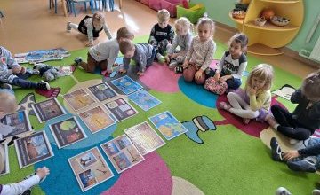 "Mysia w Europie"- projekt w grupie 3 - 4 latków