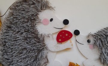 Dzień Jeża w grupie 5 - 6 latków