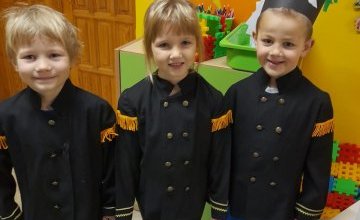 Dzień Górnika w grupie 5 - 6 latków