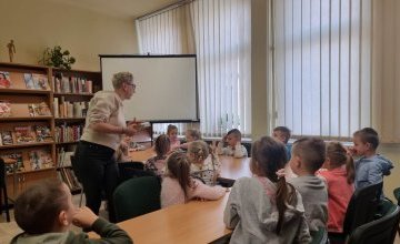"Międzynarodowy Dzień Puzzli" - zajęcia biblioteczne w grupie 5 - 6 latków