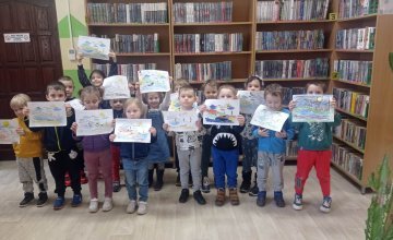 "Obieg wody w przyrodzie" - zajęcia biblioteczne w grupie 4 - 5 latków