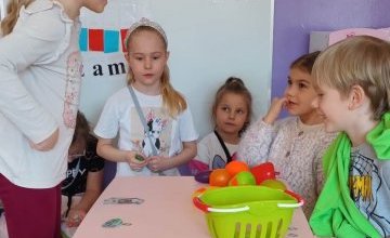 "Bawimy się w sklep" - zajęcia w grupie 6 latków