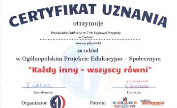 Certyfikat uznania