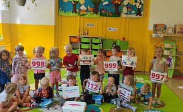 Dzień Pierwszej Pomocy w grupie 4 - 5 latków