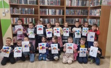 Zajęcia biblioteczne w grupie 5 - 6 latków