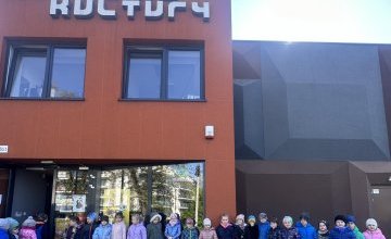 Dzieci z grupy 5 - 6 i 6 latków w Kopalni Kultury