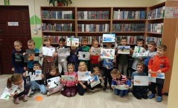 "Zwierzęta pod ochroną" - zajęcia biblioteczne w grupie 6 latków