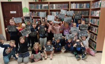 "Dzień Górnika" - zajęcia biblioteczne w grupie 5 - 6 latków