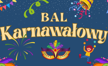Zaproszenie na bal karnawałowy
