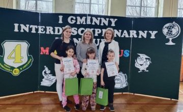 I Gminny Interdyscyplinarny Konkurs ,,Mały Omnibus"