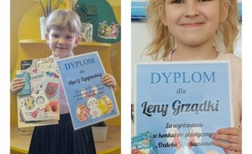 Gratulacje dla Agatki i Lenki