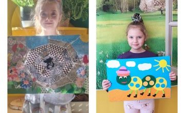 Gratulacje dla Amelki i Wiktorii