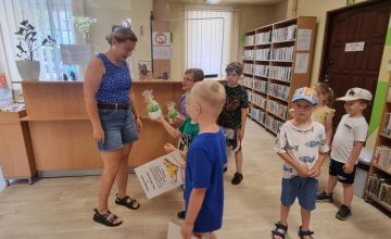Podziękowania dla Pań z biblioteki