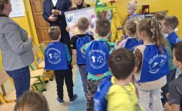 Mała Akademia Prawa w grupie 5 - 6 latków