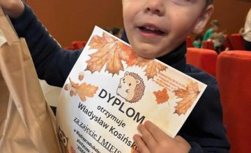 Wyniki konkursu plastyczno - technicznego "Jesienny przyjaciel"