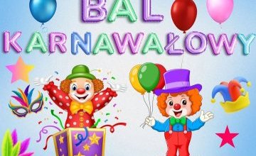 Zaproszenie na bal karnawałowy