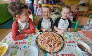 Dzień Pizzy w grupie integracyjnej