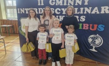 II edycja Gminnego Konkursu Interdyscyplinarnego "Mały Omnibus"