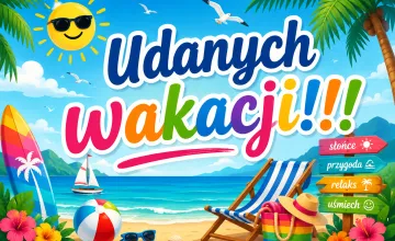 Życzenia wakacyjne
