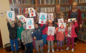 Międzynarodowy Dzień Lotnictwa i Kosmonautyki - zajęcia biblioteczne