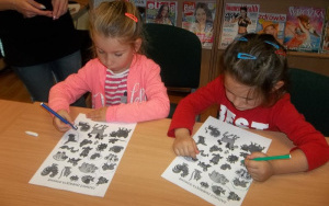 "Chcę być harcerzem" - zajęcia biblioteczne 5 latków