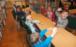 "Chcę być harcerzem" - zajęcia biblioteczne 5 latków