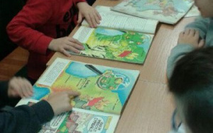 Asterix, Obelix i Mikołajek - zajęcia biblioteczne 6 latków