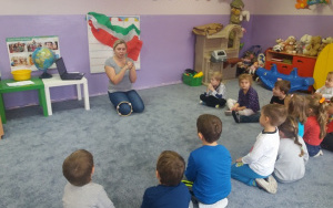 "Przedszkolak dookoła świata" - zajęcia w grupie 4 latków