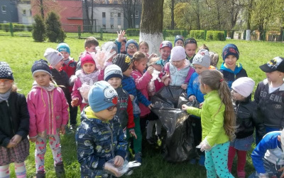 Przedszkolaki sprzątają Czeladź