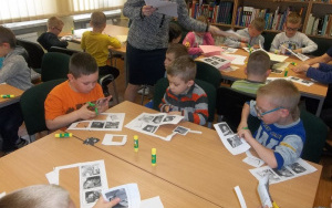 Dzień Bibliotekarza - zajęcia biblioteczne 5 latków