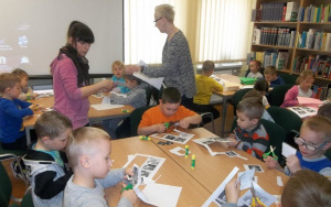 Dzień Bibliotekarza - zajęcia biblioteczne 5 latków