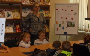 "Dzień Ziemi" - zajęcia biblioteczne 5 latków