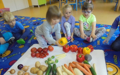 Kolorowo i witaminowo w naszym przedszkolu!