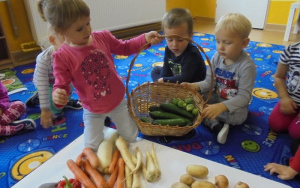 Kolorowo i witaminowo w naszym przedszkolu!