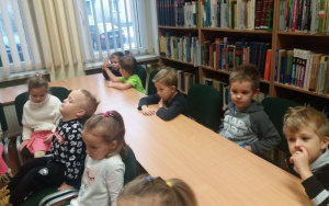 "Dzień księgarza" - zajęcia biblioteczne 5 latków