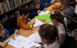 "Alfabet Braille'a" - zajęcia biblioteczne 5 latków