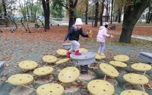 Zajęcia przyrodnicze w Parku Grabek