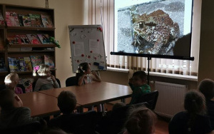 "Światowy Dzień Żaby" - zajęcia biblioteczne 6 latków