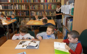 "Dzień Piegów" - zajęcia biblioteczne